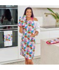Apron | Pink Cockatoo | Cotton Apron | Pink Cockatoo | Cotton